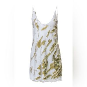 Free People mini slip dress